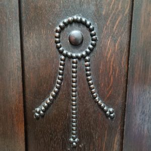 Antique Oak Wardrobe / Early 20th Century / Solid Oak / FREE DELIVERY - Image 9