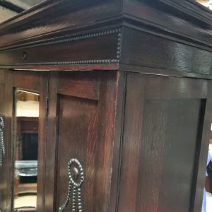 Antique Oak Wardrobe / Early 20th Century / Solid Oak / FREE DELIVERY - Image 8