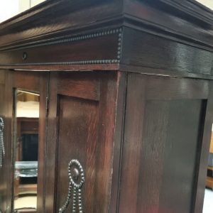 Antique Oak Wardrobe / Early 20th Century / Solid Oak / FREE DELIVERY - Image 5