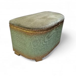 Vintage Lloyd Loom Lusty-Style Ottoman / 1970s / FREE DELIVERY - Image 11