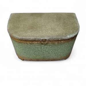 Vintage Lloyd Loom Lusty-Style Ottoman / 1970s / FREE DELIVERY - Image 10