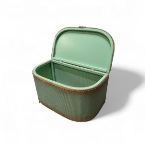 Vintage Lloyd Loom Lusty-Style Ottoman / 1970s / FREE DELIVERY - Image 9