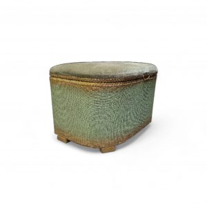 Vintage Lloyd Loom Lusty-Style Ottoman / 1970s / FREE DELIVERY - Image 7