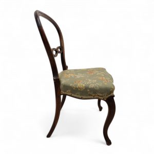 Antique Victorian Balloon-Back Chairs / Late 19th Century / Set of Two / FREE DELIVERY - Image 7