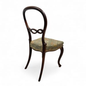 Antique Victorian Balloon-Back Chairs / Late 19th Century / Set of Two / FREE DELIVERY - Image 6