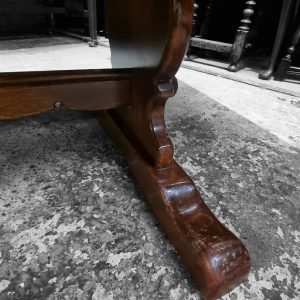 Vintage Old Charm Wood Brothers Large Refectory-Style Dining Table / c1960 / FREE DELIVERY - Image 3