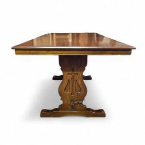 Vintage Old Charm Wood Brothers Large Refectory-Style Dining Table / c1960 / FREE DELIVERY - Image 9