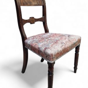 Antique Victorian Carved Side Chairs / Set of Three / c.1870 / FREE DELIVERY - Image 6