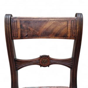 Antique Victorian Carved Side Chairs / Set of Three / c.1870 / FREE DELIVERY - Image 3