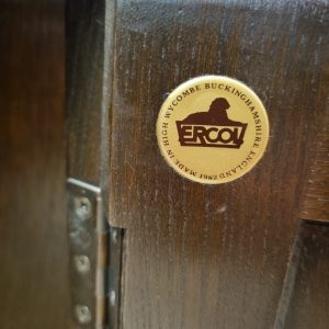 Vintage Ercol Corner Cabinet / Solid Elm / 1970s / FREE DELIVERY - Image 6