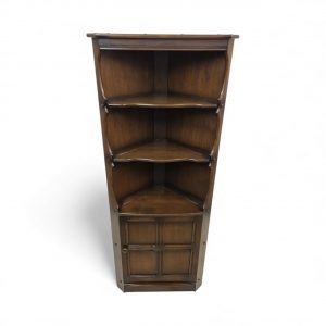 Vintage Ercol Corner Cabinet / Solid Elm / 1970s / FREE DELIVERY - Image 3