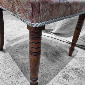 Antique Wooden Dining Chairs / c1880 / Set of 2 / FREE DELIVERY - Image 4