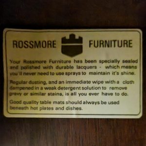 Vintage Rossmore Red Mahogany Tall Open Bookcase / c1970 / FREE DELIVERY - Image 6