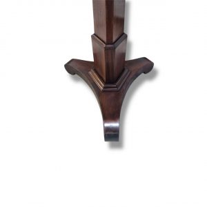 Vintage Scalloped-Top Pedestal Occasional Table / Early 20th Century / FREE DELIVERY - Image 3