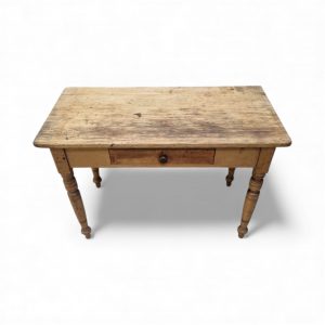 Antique Victorian Pine Farmhouse Table / Drawer / c1880 / FREE DELIVERY - Image 11