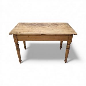 Antique Victorian Pine Farmhouse Table / Drawer / c1880 / FREE DELIVERY - Image 10