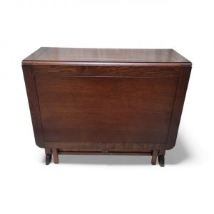 Vintage Oak Drop-Leaf Table / c1940 / FREE DELIVERY - Image 4