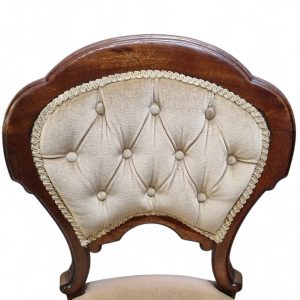 Victorian Upholstered Dining Chairs / c. 1880 / Set of Two / FREE DELIVERY - Image 10