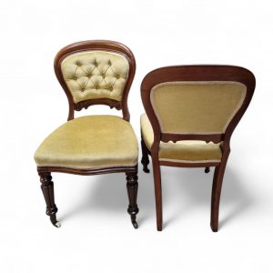Antique Victorian Dining Chairs by Blyth & Sons / Set of 6 / c. 1890 / FREE DELIVERY - Image 9