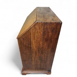 Antique Victorian Oak Writing Bureau / Drop-Front Desk / c1850 / FREE DELIVERY - Image 6