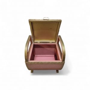 Vintage Lloyd Loom Lusty Style Basket Chair / Storage Stool / FREE DELIVERY - Image 7