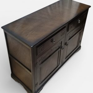 Vintage Oak Sideboard / c1950 / FREE DELIVERY - Image 8