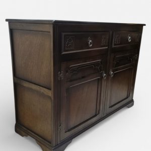 Vintage Oak Sideboard / c1950 / FREE DELIVERY - Image 7