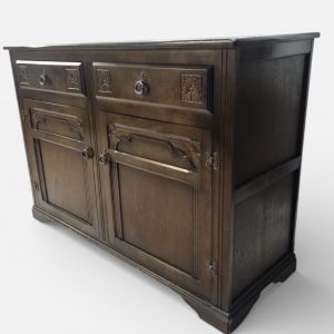 Vintage Oak Sideboard / c1950 / FREE DELIVERY - Image 5