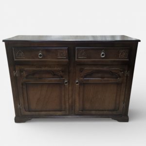 Vintage Oak Sideboard / c1950 / FREE DELIVERY