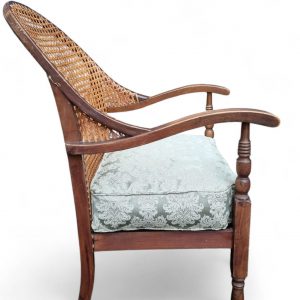 Antique Cane Back Armchair / Birchcraft High Wycombe / c1930 / FREE DELIVERY - Image 8