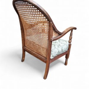 Antique Cane Back Armchair / Birchcraft High Wycombe / c1930 / FREE DELIVERY - Image 5