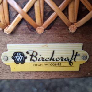 Antique Cane Back Armchair / Birchcraft High Wycombe / c1930 / FREE DELIVERY - Image 3