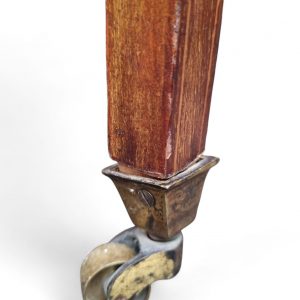 Antique Edwardian Oval Occasional Table On Castors / c.1910 / FREE DELIVERY - Image 6