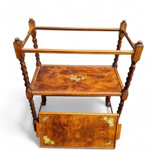 Antique Wooden Tea Trolley / Serving Trolley / Removable Tray / c1920 / FREE DELIVERY - Image 4