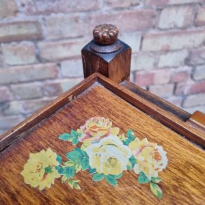 Antique Wooden Tea Trolley / Serving Trolley / Removable Tray / c1920 / FREE DELIVERY - Image 3