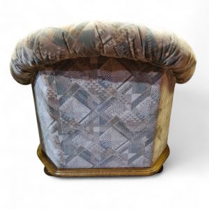 Vintage Belgian Armchair / Club Chair Solid Wood Arms / c1970 / FREE DELIVERY - Image 3