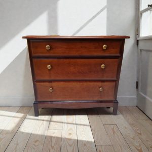 Vintage Stag Minstrel Mahogany Chest of Drawers/ c1970 / FREE DELIVERY