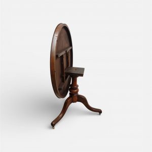 Antique Round Wooden Dining Table / c1910 / FREE DELIVERY - Image 3