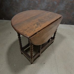 Antique Victorian Oak Drop Leaf Table / c1850 / FREE DELIVERY - Image 1