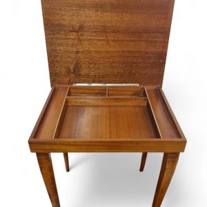 Vintage Musical Side Table / Inlaid Top / c1960 / FREE DELIVERY - Image 4