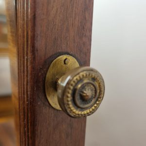 Antique Dressing Table Mirror / Three Drawers / c1920 / FREE DELIVERY - Image 9