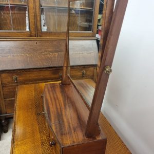 Antique Dressing Table Mirror / Three Drawers / c1920 / FREE DELIVERY - Image 7