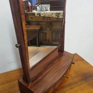 Antique Dressing Table Mirror / Three Drawers / c1920 / FREE DELIVERY - Image 5