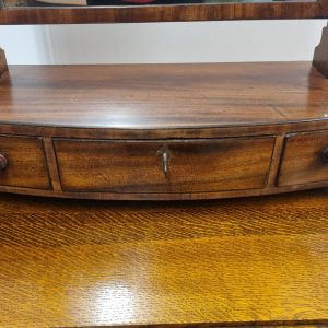 Antique Dressing Table Mirror / Three Drawers / c1920 / FREE DELIVERY - Image 3