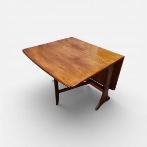 Vintage Drop Leaf Dining Table / c1960 / FREE DELIVERY - Image 1