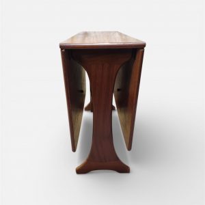 Vintage Drop Leaf Dining Table / c1960 / FREE DELIVERY - Image 10