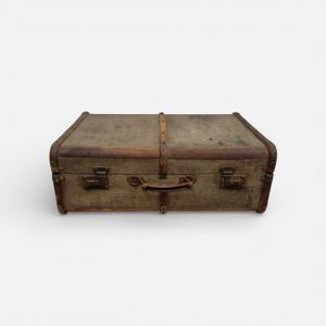 Vintage British Everwear Travel Trunk / Original British Made / c1930 / FREE DELIVERY - Image 9