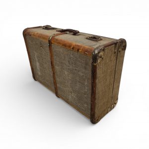 Vintage British Everwear Travel Trunk / Original British Made / c1930 / FREE DELIVERY - Image 8