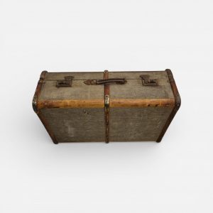 Vintage British Everwear Travel Trunk / Original British Made / c1930 / FREE DELIVERY - Image 3