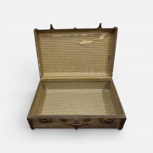 Vintage British Everwear Travel Trunk / Original British Made / c1930 / FREE DELIVERY - Image 2